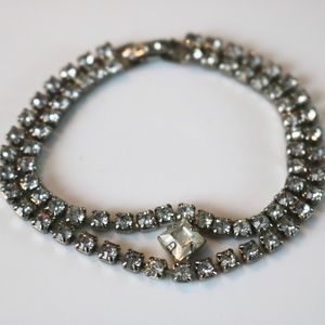 Vintage rhinestone bracelet